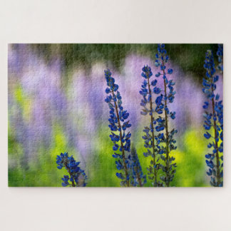 Pacific Northwest Lupine Jigsaw Puzzle