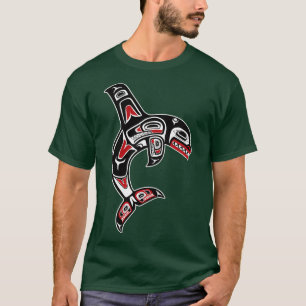 Pacific Northwest Native Orca Killer Whale 1 T-Shirt