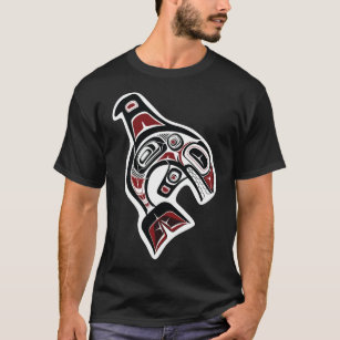 Pacific Northwest Orca native american salish form T-Shirt
