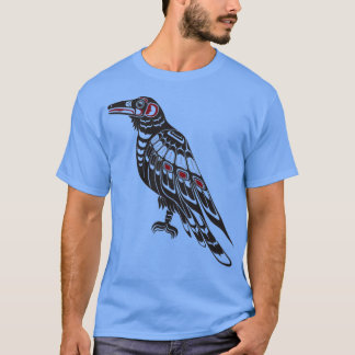 Pacific Northwest Raven native american salish for T-Shirt