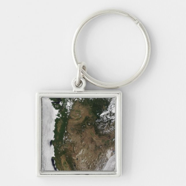 Pacific Northwest region of the United States Key Ring (Front)
