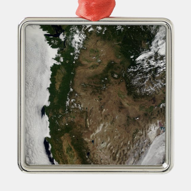 Pacific Northwest region of the United States Metal Ornament (Front)