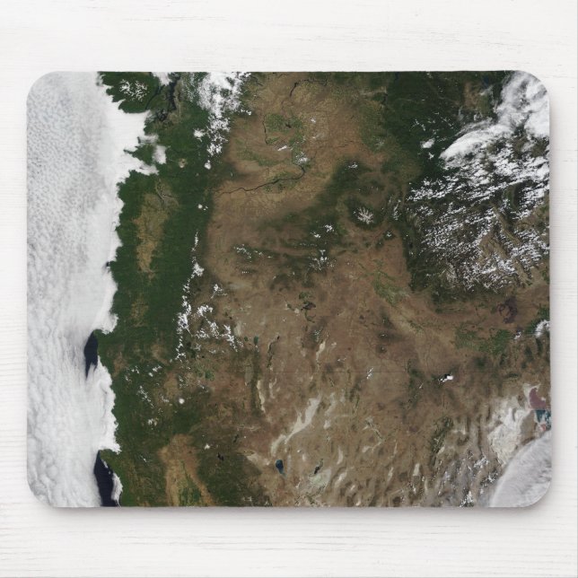Pacific Northwest region of the United States Mouse Pad (Front)
