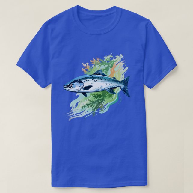 Pacific Northwest Salmon TShirt 2 (Design Front)