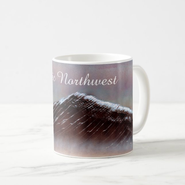 Pacific Northwest Subtle Sunlight Coffee Mug (Front Right)