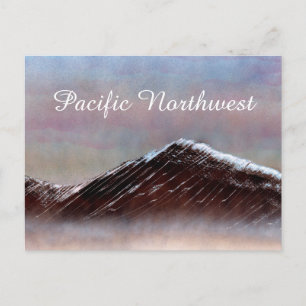 Pacific Northwest Subtle Sunlight Postcard