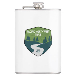 Pacific Northwest Trail Hip Flask