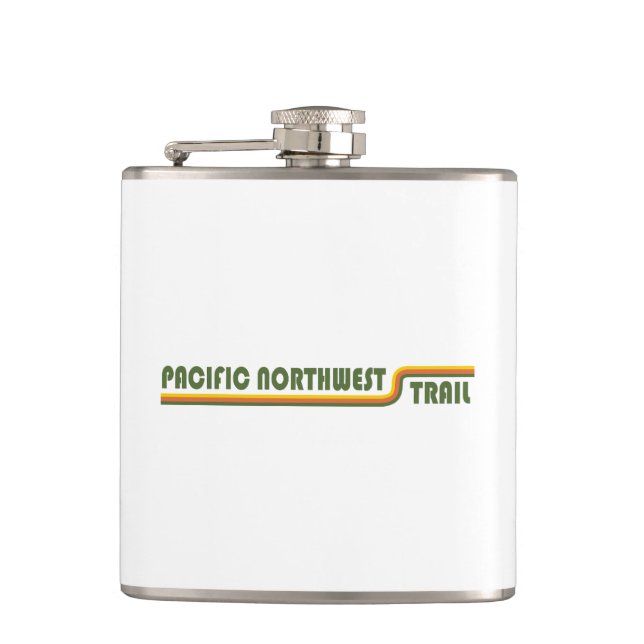 Pacific Northwest Trail Hip Flask (Front)