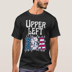 Pacific Northwest Upper Left Usa Pnw T-Shirt