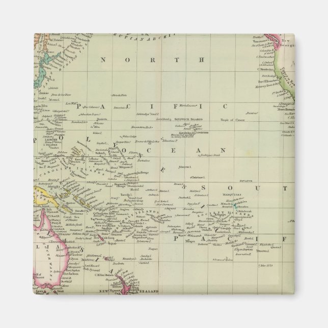 Pacific Ocean 11 Magnet (Front)