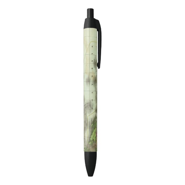 Pacific Ocean 6 Black Ink Pen (Bottom (Vertical))