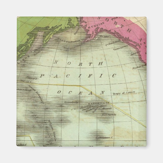 Pacific Ocean 6 Magnet (Front)