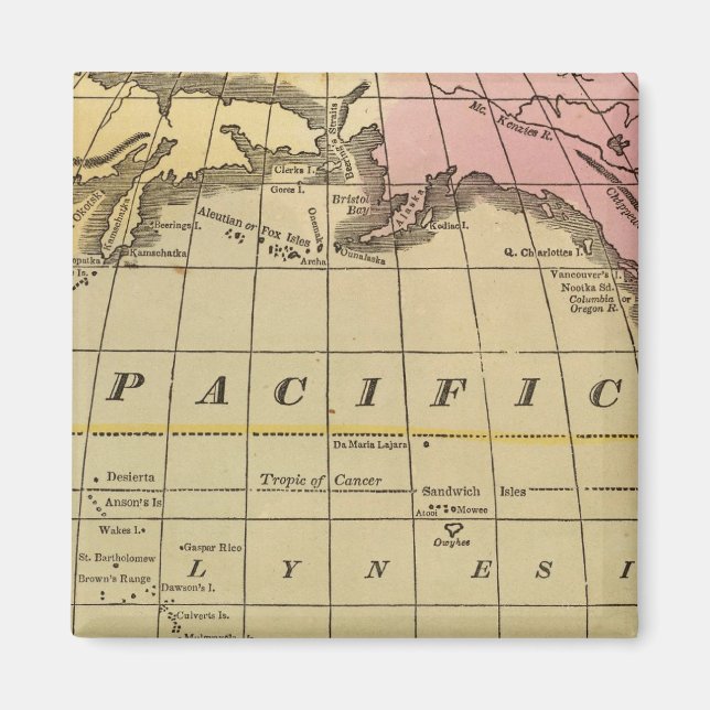 Pacific Ocean 7 Magnet (Front)