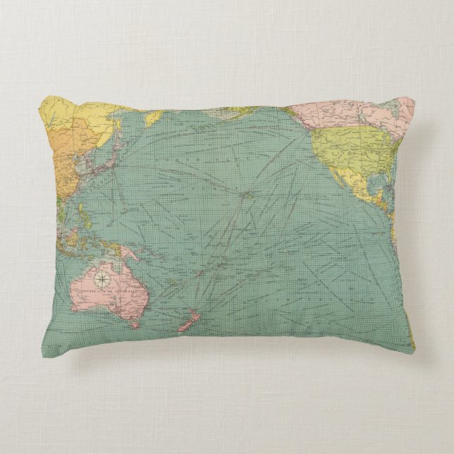 Pacific Ocean 9 Decorative Cushion (Front)