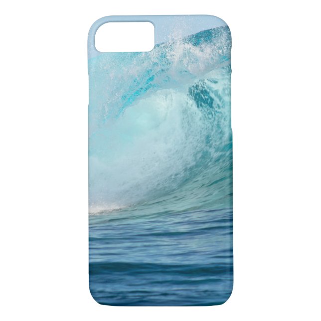Pacific ocean big wave breaking iPhone 7 case (Back)