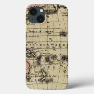 Pacific Ocean, British Islands iPhone 13 Case