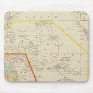 Pacific Ocean including Oceania Mouse Pad