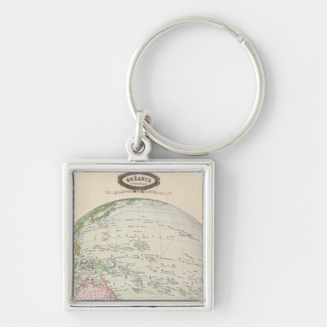 Pacific Ocean Key Ring (Front)