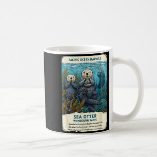 Pacific ocean marvels sea otter wonderful facts coffee mug