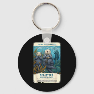 Pacific ocean marvels sea otter wonderful facts key ring