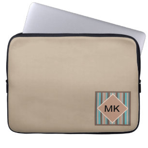 Pacific Ocean Stripes Laptop Sleeve