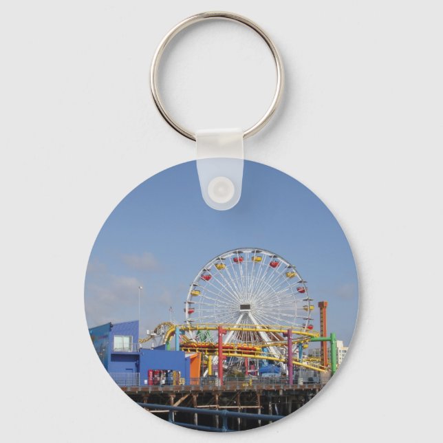 Pacific Park Ferris Wheel Key Ring (Front)