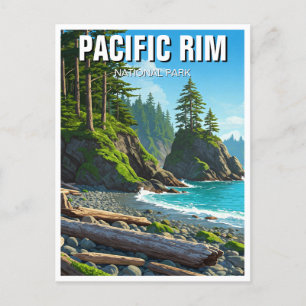 Pacific Rim National Park Canada Travel Postcard