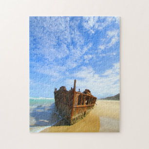 PACIFIC SHIPWRECK 11x14 INCH Jigsaw Puzzle