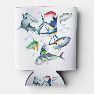 Pacific Sport Fish Can Cooler