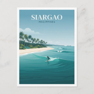 Pacifico Beach, Siargao San Isidro Philippines Postcard
