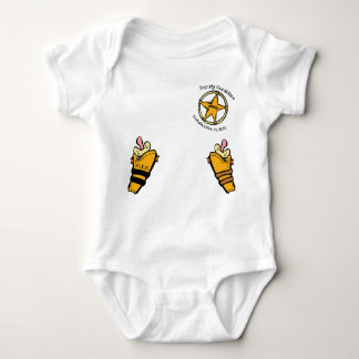Pacifier sheriff cowboy cowgirl baby jumpsuit