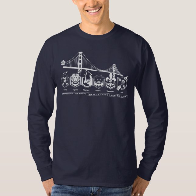 Pack 29 - Golden Gate M Long T-Shirt (Front)