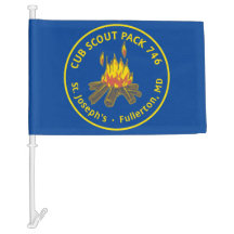 Pack 746 Car Flag