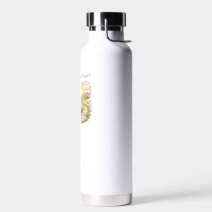 Pack Light Wander Bright Travel Adventure Quote Water Bottle