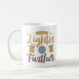 pack lighter go further coffee mug