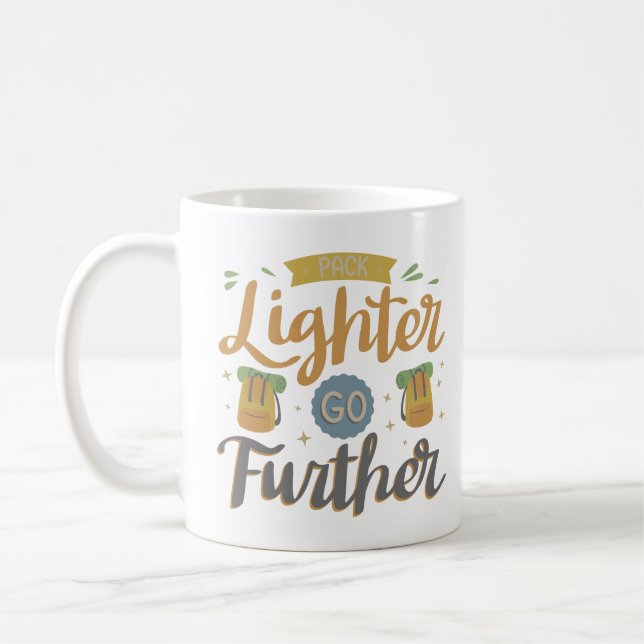 pack lighter go further coffee mug (Left)