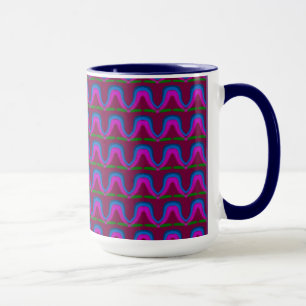 Pack MUG Jimette Design green blue red fuchsia