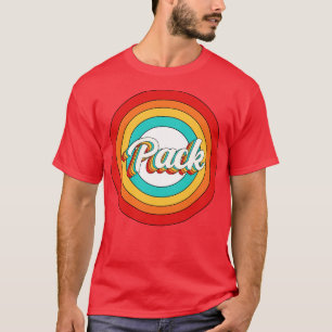 Pack Name Shirt Vintage Pack Circle