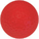 Pack of 12 Printed Bright Red Golf Balls