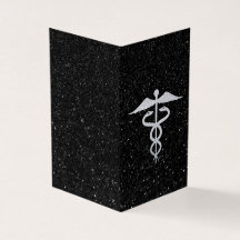 Pack of 25 Glitter Caduceus Medical Graduation