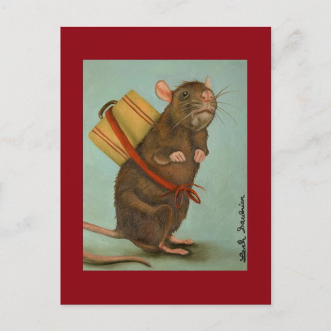 Pack Rat Postcard (Front)