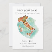 Pack your bags Italy Destination wedding