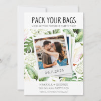 Pack Your Bags Photo Puerto Rico Wedding