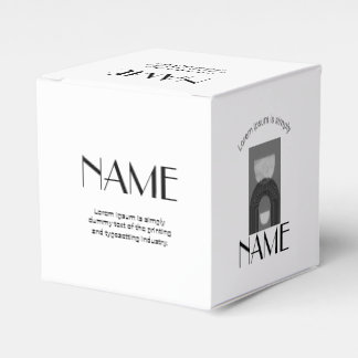 package label wine gift luxury favour box