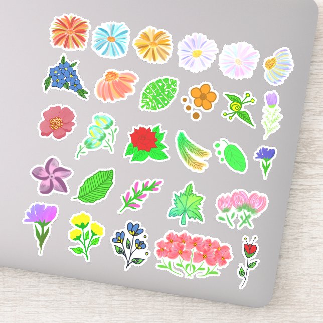 Package Of Pretty Flowers (Detail)