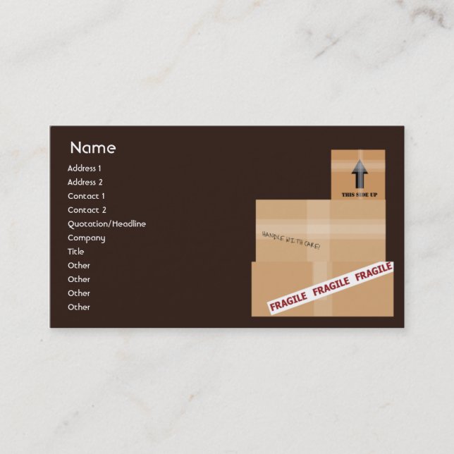 Packages - Business Business Card (Front)