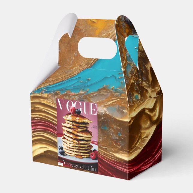 packaging materiyal favour box (Front Side)