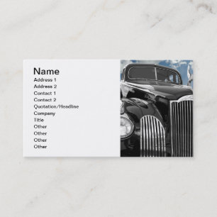 Packard One Twenty Business Card