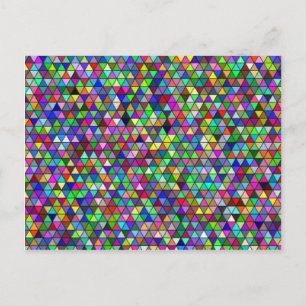 Packed Triangles Postcard
