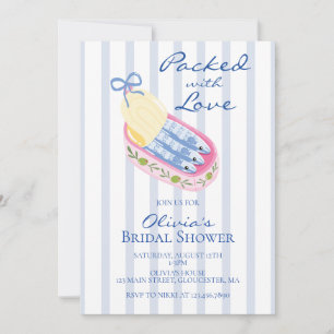 Packed with Love Sardines Bridal Shower Invitation